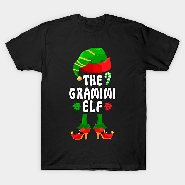 Cute The Gramimi Elf Xmas T-Shirt by Kesehatan Ibu Dan Anak